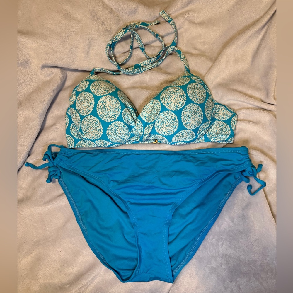 STYLUS Blue & White Bikini